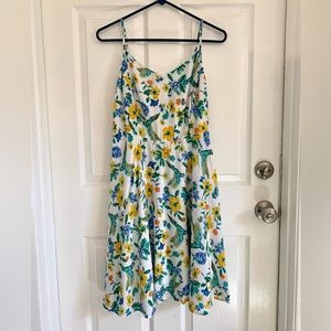 Old Navy Floral Summer Dress Size L